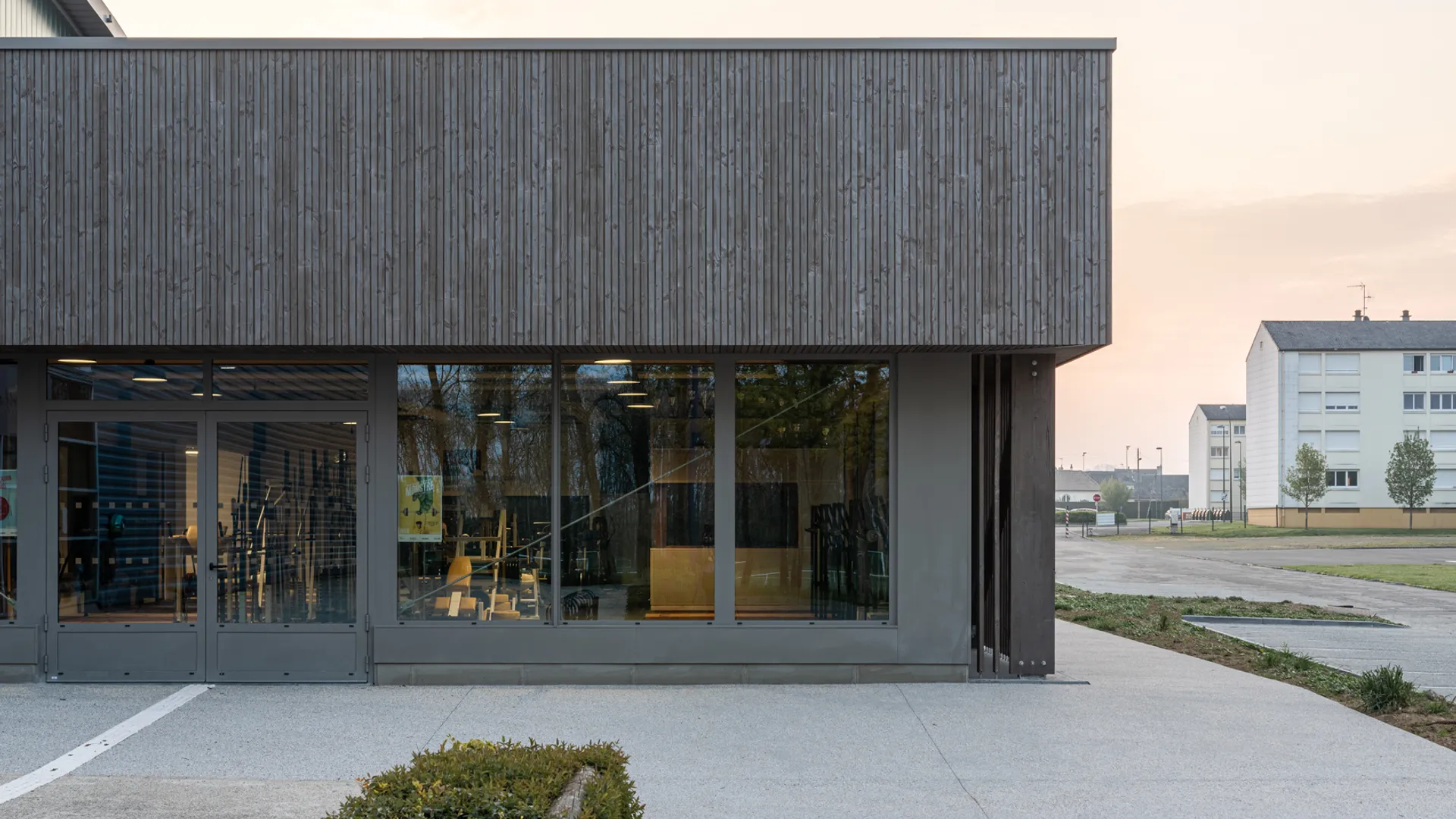 coin de la salle de sport